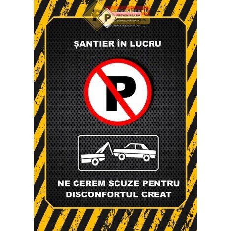 Afise pentru santier